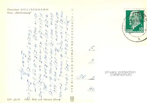 AK / Ansichtskarte Heiligendamm_Ostseebad Haus Mecklenburg Heiligendamm_Ostseebad