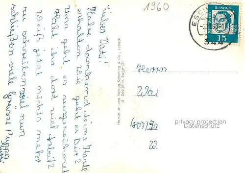 AK / Ansichtskarte Eschwege Marktplatz Schulberg Landgrafenschloss  Eschwege