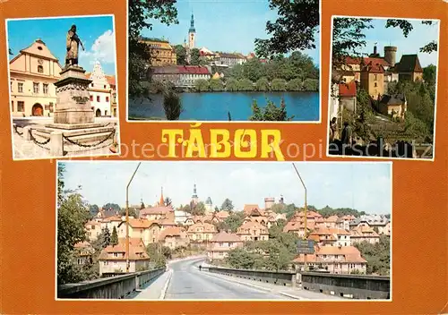 AK / Ansichtskarte Tabor Stare historicke Jadro mesta V soucasnosti prumyslove stredisko Tabor