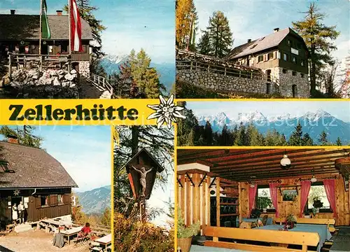 AK / Ansichtskarte Warscheneck Zellerkreuz Totesgebirge Michlstube Warscheneck