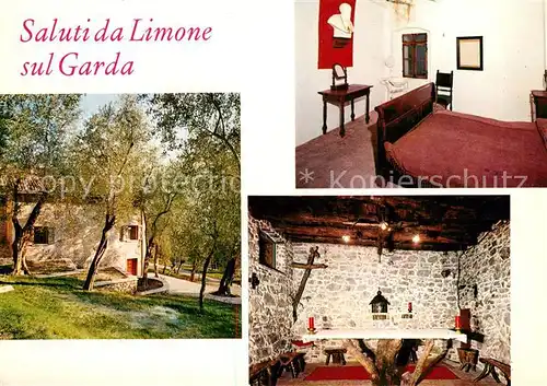 AK / Ansichtskarte Limone_sul_Garda Casa Daniele Comboni Limone_sul_Garda