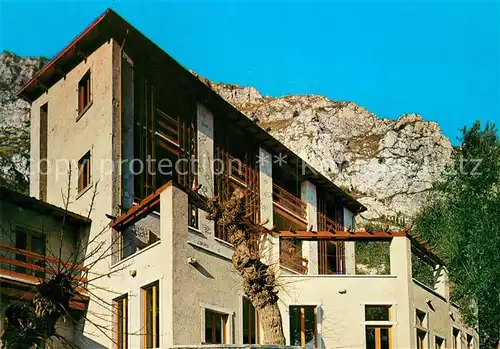 AK / Ansichtskarte Limone_sul_Garda Casa Daniele Comboni Residenza la Torraccia lato est Limone_sul_Garda