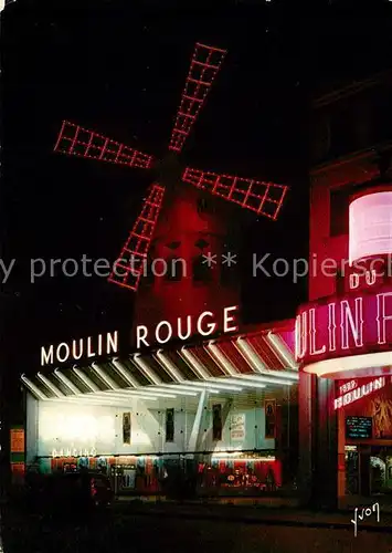 AK / Ansichtskarte Paris Le Moulin Rouge Paris