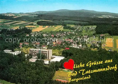 AK / Ansichtskarte Bad_Tatzmannsdorf_Burgenland Fliegeraufnahme Bad_Tatzmannsdorf