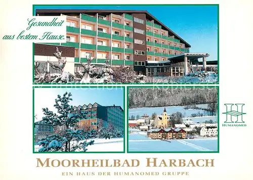 AK / Ansichtskarte Harbach Moorheilbad Harbach Kurhotels Bildbaum Hochwald und Bergfeld Harbach