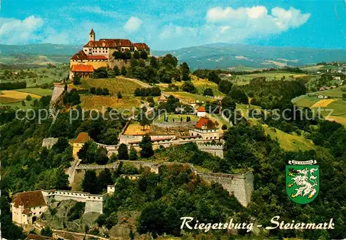 AK / Ansichtskarte Riegersburg Burg Riegersburg Fliegeraufnahme Riegersburg