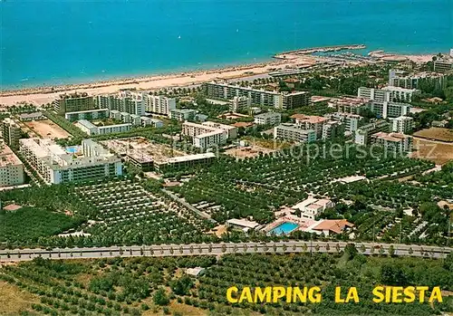 AK / Ansichtskarte Salou Camping la Siesta Vue aerienne Salou