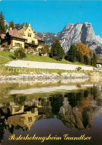 AK / Ansichtskarte Grundlsee_Steiermark Ausseer Land Posterholungsheim Grundlsee_Steiermark