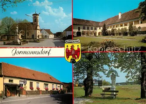 AK / Ansichtskarte Bad_Tatzmannsdorf_Burgenland Jormannsdorf im Kurbereich Pfarrkirche Schlosshotel Batthyany Keller Hl Nepomuk Bad_Tatzmannsdorf