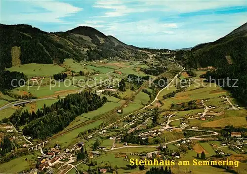 AK / Ansichtskarte Steinhaus_am_Semmering Fliegeraufnahme Steinhaus_am_Semmering