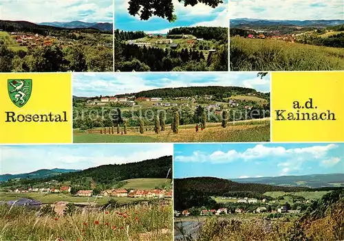 AK / Ansichtskarte Rosental_Kainach Panorama Teilansichten Rosental Kainach