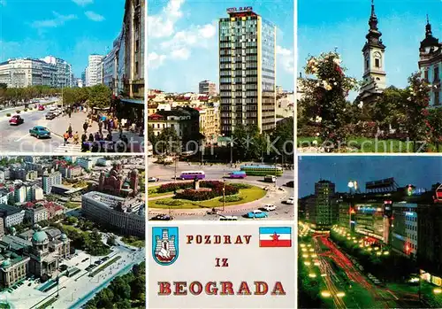 AK / Ansichtskarte Beograd_Belgrad Stadtansichten Beograd Belgrad