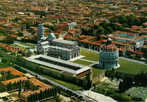 AK / Ansichtskarte Pisa Piazza del Duomo Veduat aerea Pisa