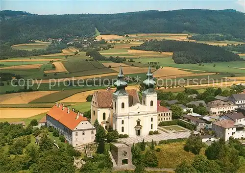 AK / Ansichtskarte Maria_Taferl Basilika zur Schmerzhaften Muttergottes Fliegeraufnahme Maria Taferl