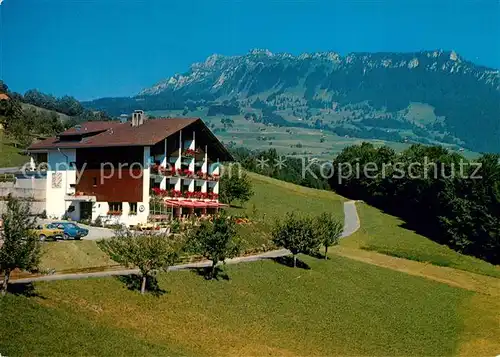 AK / Ansichtskarte Aeschlen_Gunten Hotel Restaurant Panorama Aeschlen_Gunten