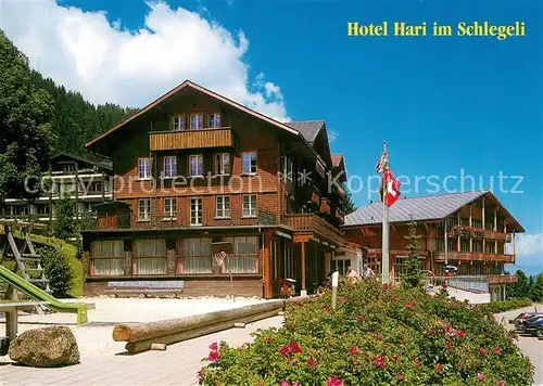 AK / Ansichtskarte Adelboden Hotel Hari im Schlegeli Adelboden