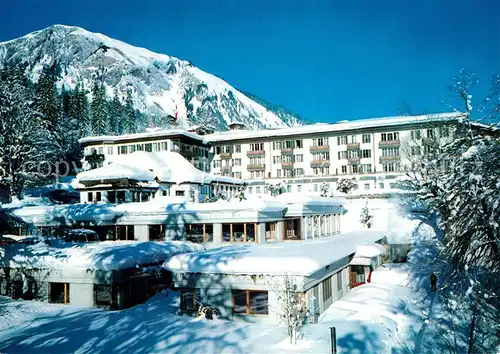 AK / Ansichtskarte Lenk_Simmental Kurhotel Lenkerhof Kurzentrum Mineralschwimmbad Lenk Simmental