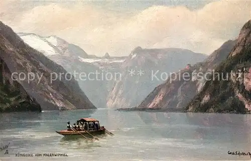 AK / Ansichtskarte Verlag_Tucks_Oilette_Nr. 688 Berchtesgaden Koenigsee vom Malerwinkel  Verlag_Tucks_Oilette_Nr.