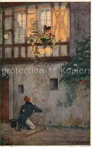 AK / Ansichtskarte Verlag_Primus_Nr. 3009 Helmut Skarbina Liebe macht blind  Verlag_Primus_Nr.