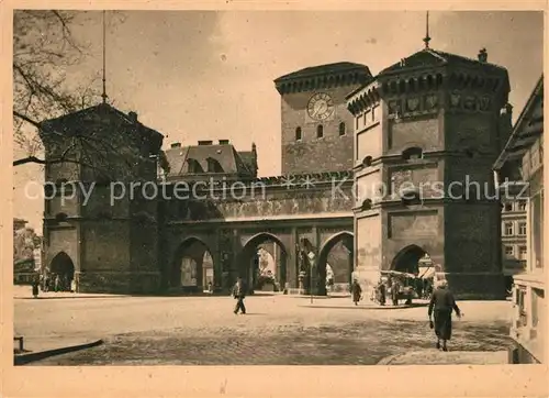 AK / Ansichtskarte Muenchen Isartor  Muenchen