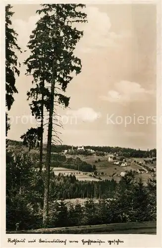 AK / Ansichtskarte Rothaus_Grafenhausen Landschaftspanorama Schwarzwald Rothaus Grafenhausen