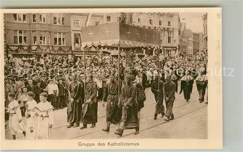 AK / Ansichtskarte Luebeck Historischer Festzug Gruppe des Katholizismus Luebeck