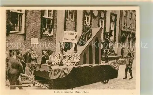 AK / Ansichtskarte Luebeck Historischer Festzug Das steinalte Maennchen Luebeck