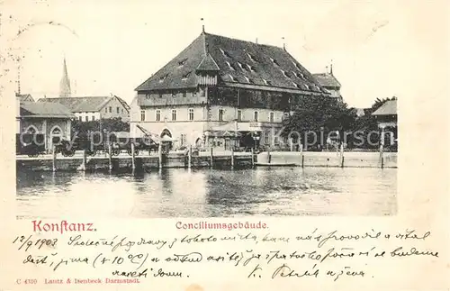 AK / Ansichtskarte Konstanz_Bodensee Conciliumsgebaeude Konstanz_Bodensee