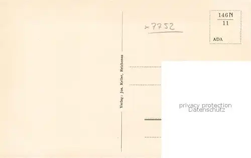 AK / Ansichtskarte Mittelzell Muensterkirche Innenansicht Mittelzell