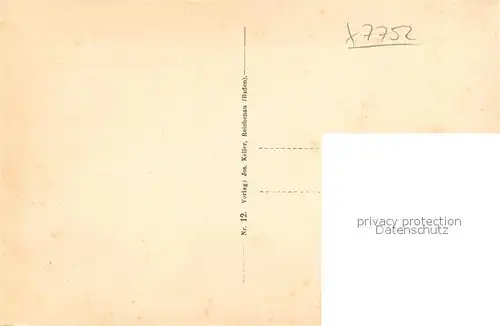 AK / Ansichtskarte Niederzell_Reichenau Kirche Innenansicht Niederzell Reichenau