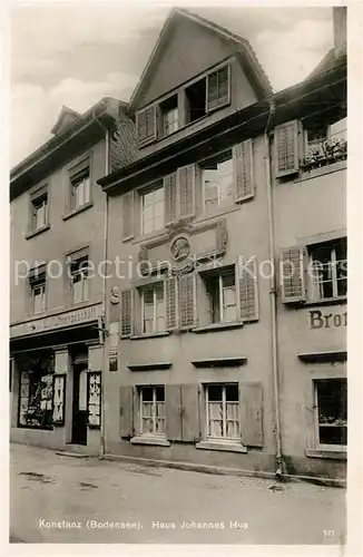 AK / Ansichtskarte Konstanz_Bodensee Haus Johannes Hus Konstanz_Bodensee