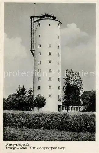 AK / Ansichtskarte Konstanz_Bodensee Wasserturm Neue Jugendherberge Konstanz_Bodensee