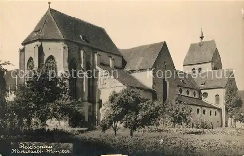 AK / Ansichtskarte Mittelzell Kloster Muensterkirche Mittelzell