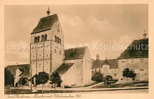 AK / Ansichtskarte Mittelzell Muenster mit Klosteranbau Mittelzell