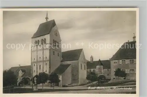 AK / Ansichtskarte Mittelzell Kloster Muensterkirche Mittelzell