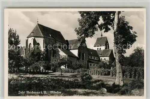 AK / Ansichtskarte Mittelzell Kloster Muensterkirche Mittelzell