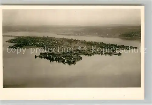 AK / Ansichtskarte Insel_Reichenau Fliegeraufnahme Insel Reichenau