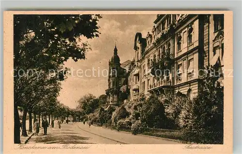 AK / Ansichtskarte Konstanz_Bodensee Seestrasse Konstanz_Bodensee