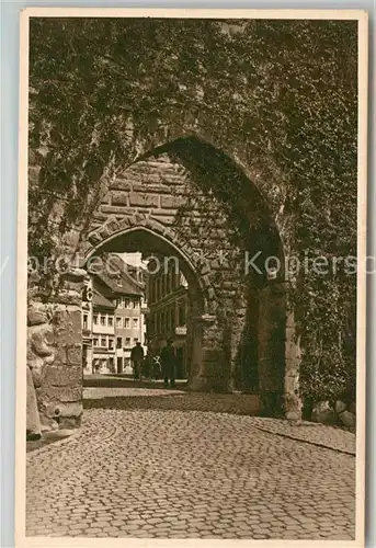 AK / Ansichtskarte Konstanz_Bodensee Hussenstrasse und Schnetztor Konstanz_Bodensee