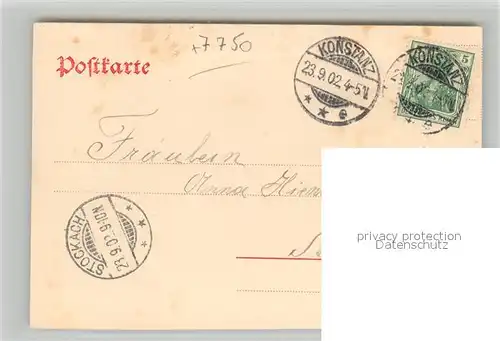 AK / Ansichtskarte Konstanz_Bodensee Bahnhofstrasse Konstanz_Bodensee