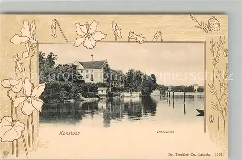 AK / Ansichtskarte Konstanz_Bodensee Inselhotel Konstanz_Bodensee