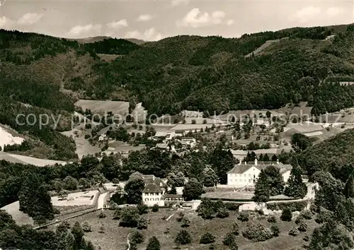 AK / Ansichtskarte Badenweiler Fliegeraufnahme Schloss Buergeln Badenweiler