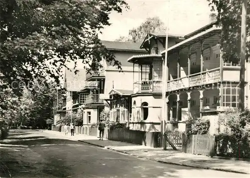AK / Ansichtskarte Graal Mueritz_Ostseebad Rosa Luxemburg Strasse Graal Mueritz_Ostseebad