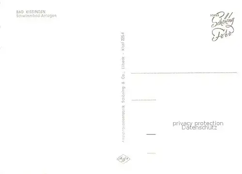 AK / Ansichtskarte Bad_Kissingen Freibad Bad_Kissingen