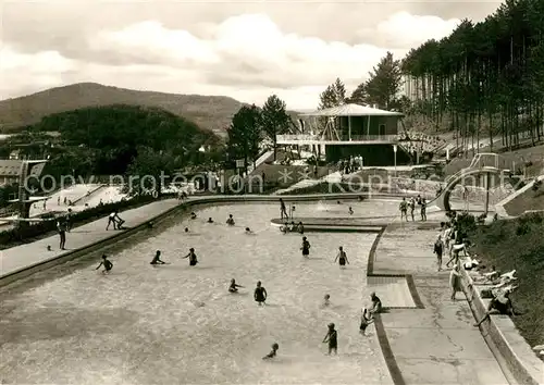 AK / Ansichtskarte Bad_Kissingen Freibad Bad_Kissingen