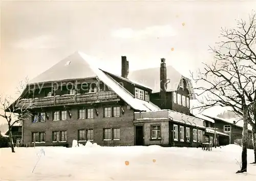 AK / Ansichtskarte Bernau_Schwarzwald Gasthaus Pension zum Schwanen Bernau Schwarzwald