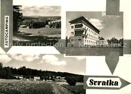 AK / Ansichtskarte Svratka Autocamping Svratka