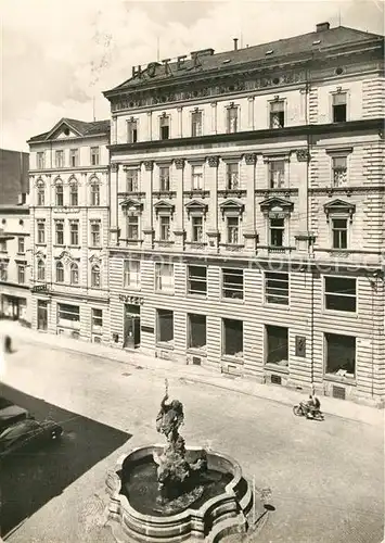 AK / Ansichtskarte Olomouc Brunnen Hotel Olomouc