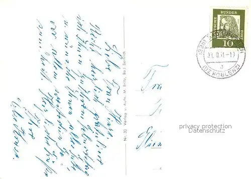 AK / Ansichtskarte Bad_Bertrich Fliegeraufnahme Schloesschen Kurgarten Wandelhalle Bad_Bertrich