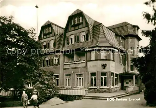 AK / Ansichtskarte Jonsdorf Kurhaus Zittauer Gebirge Jonsdorf